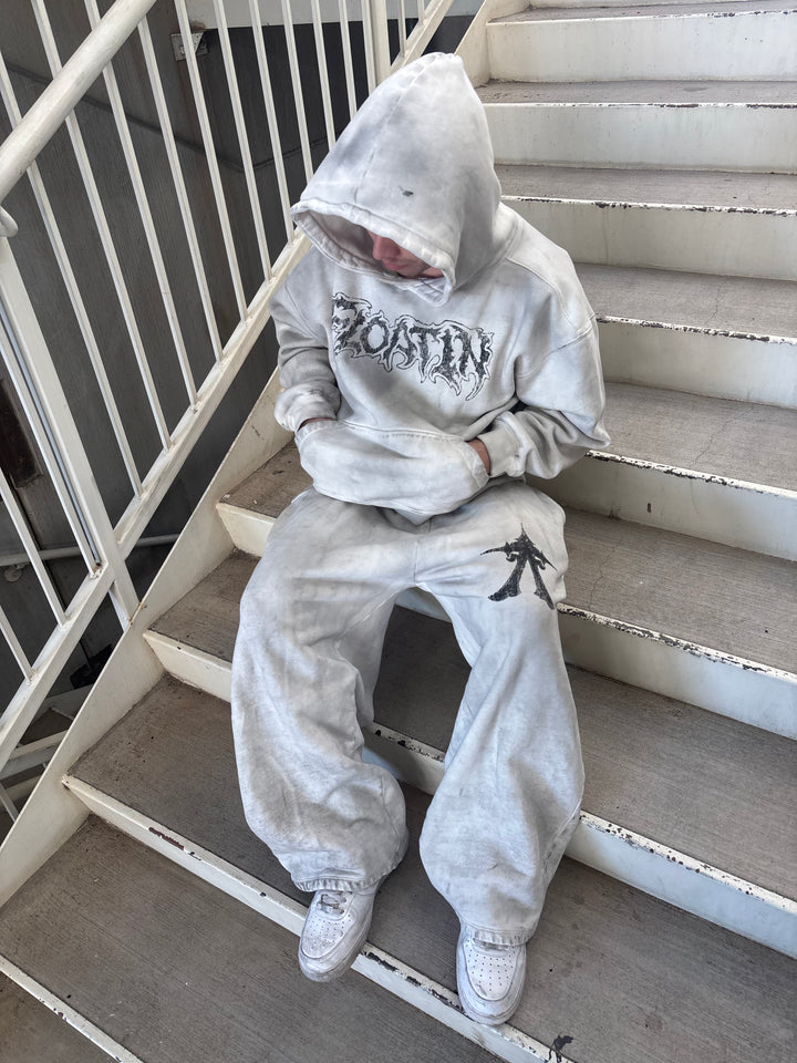 FLOAT HOODIE (STONE)