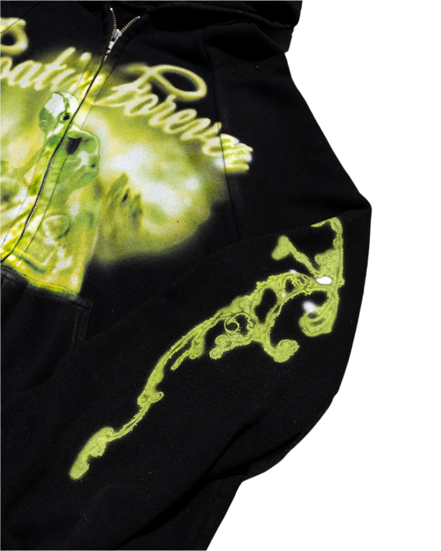 FLOATIN FOREVER ZIPUP (BLACK)