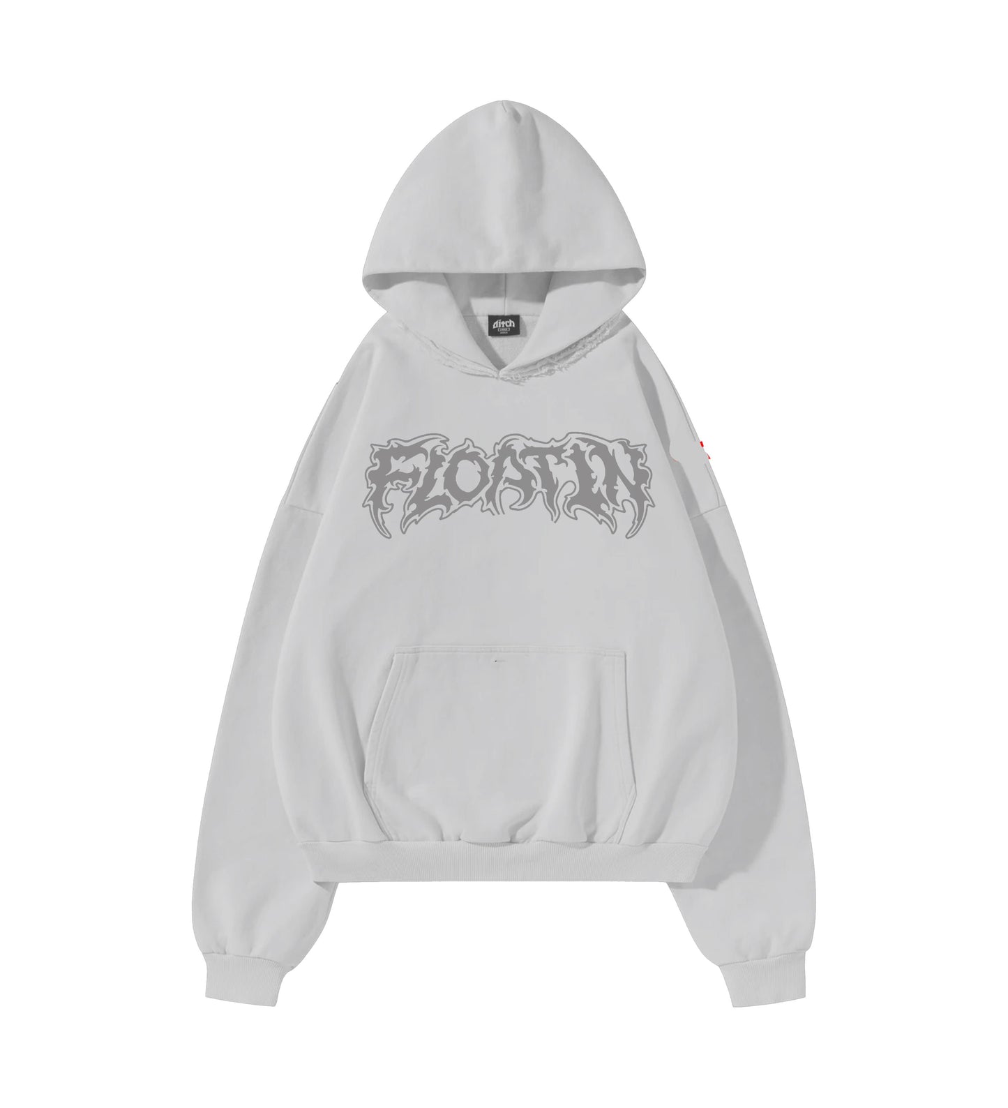 GREY FLOAT HOODIE